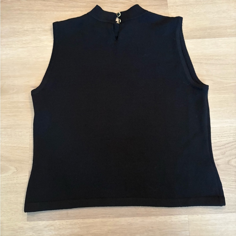 Saint Johns SJK Black Sleeveless Women's Top